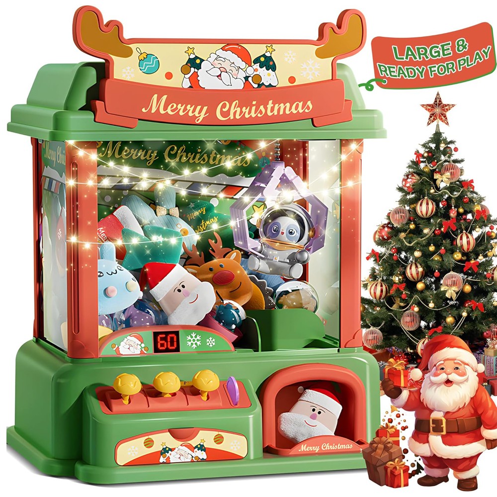 Kids Toys Vending Machine - Maquina de Natal para crianças Mini