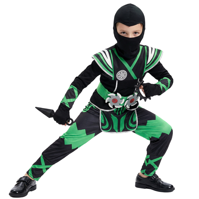 Kids Toys Kit - Conjunto de Fantasia de Ninja Japonês