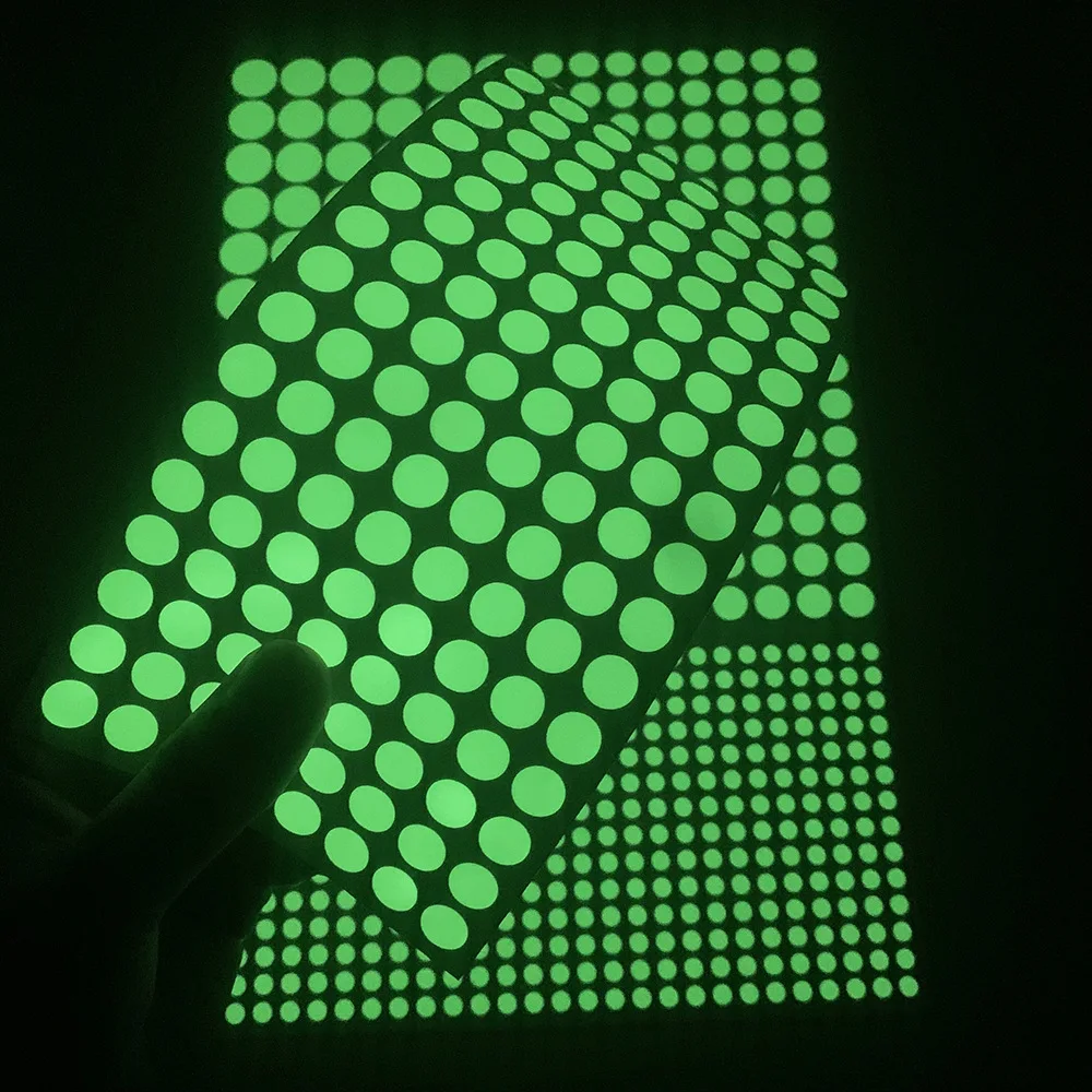 Glow In Dark Stars - 1 folha de adesivos de parede