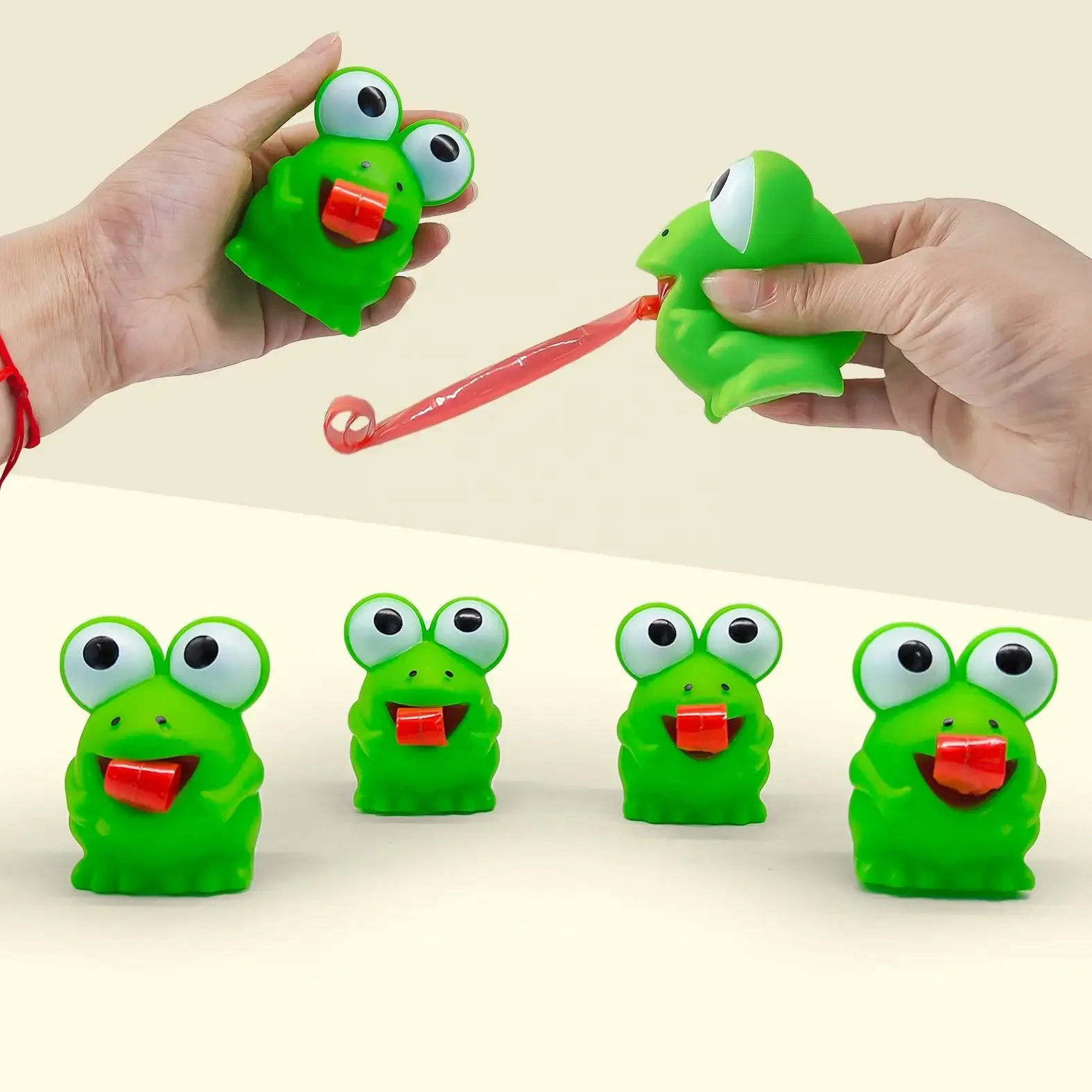 Kids Toys Videos - Brinquedo Antiestresse Criativo Sapo Dinossauro com