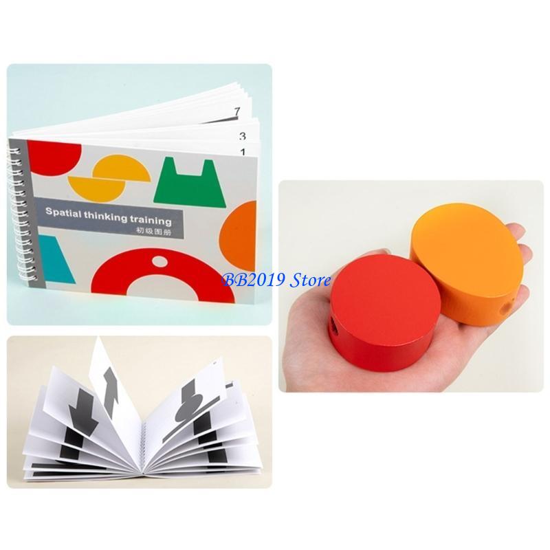 Wooden Blocks Stacking - Q0KB Puzzle pilhamento bebê Bloco construção