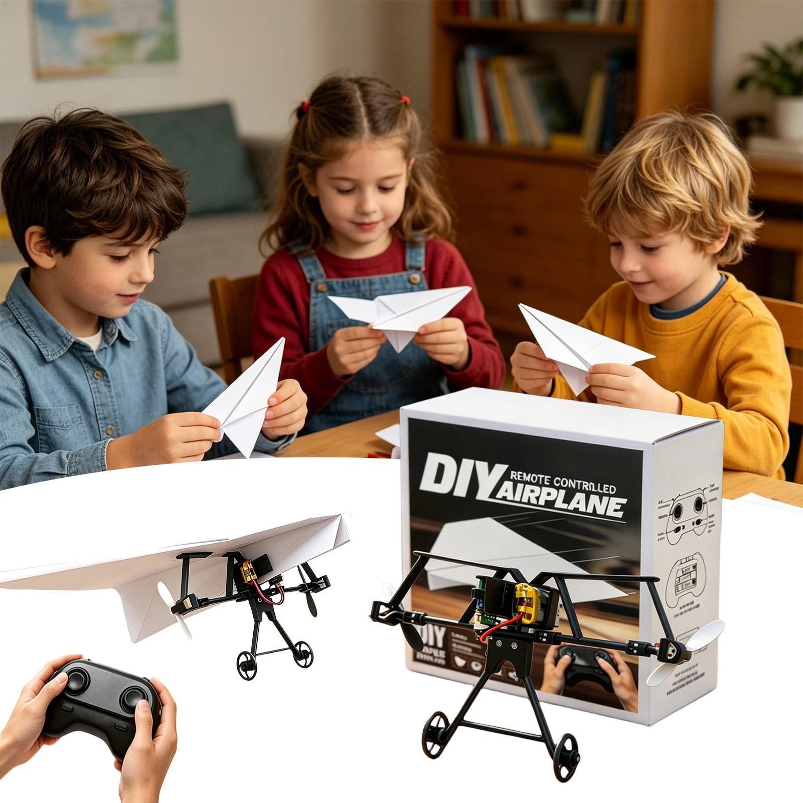 Kids Toys Kit - Kit de Avião de Papel RC