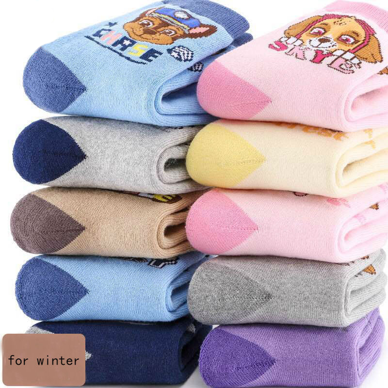 Kids Toys Quality - Meias de algodão genuínas para crianças,