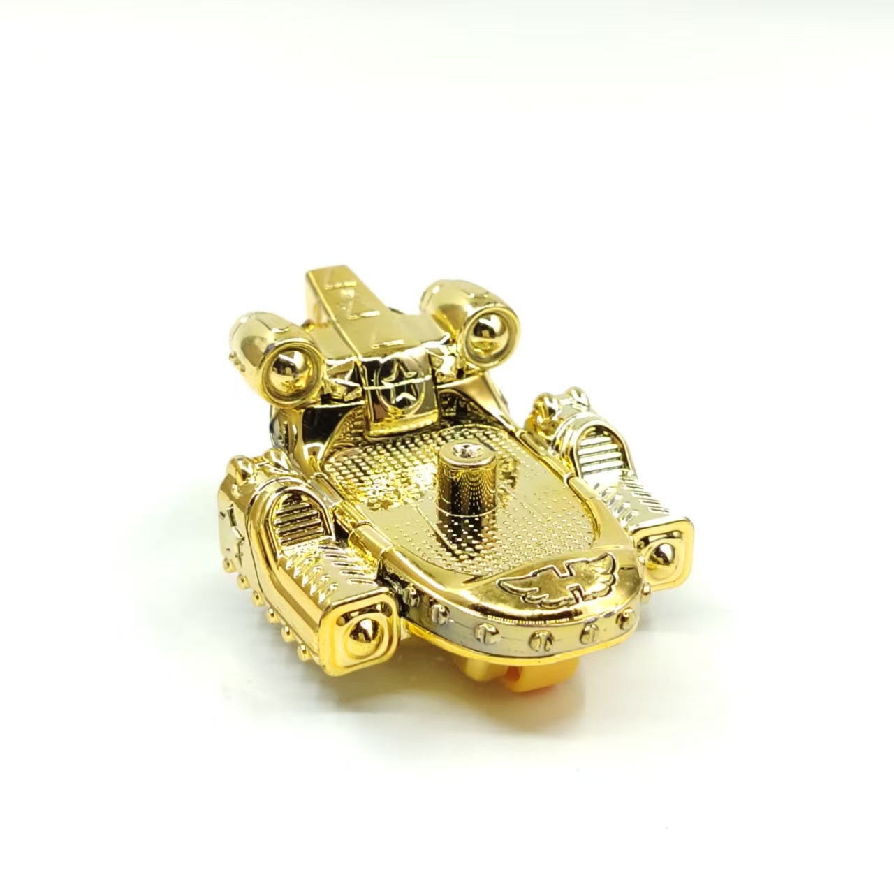 Best Kids Toys Xmas - 1 peça Carro Superthings Dourado Original,