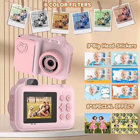 Kids Toys Videos - Crianças câmera de impressão instantânea para