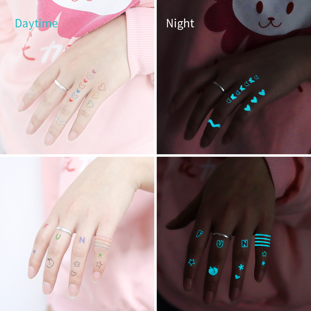 Adesivos de Tatuagem que Brilh - Glow In Dark Stars avaliação e preço