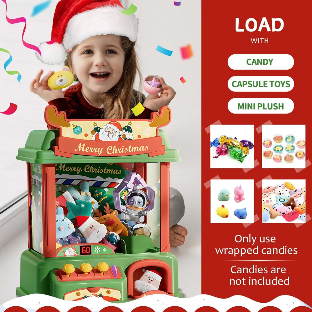 Maquina de Natal para crianças - Kids Toys Vending Machine avaliação e preço