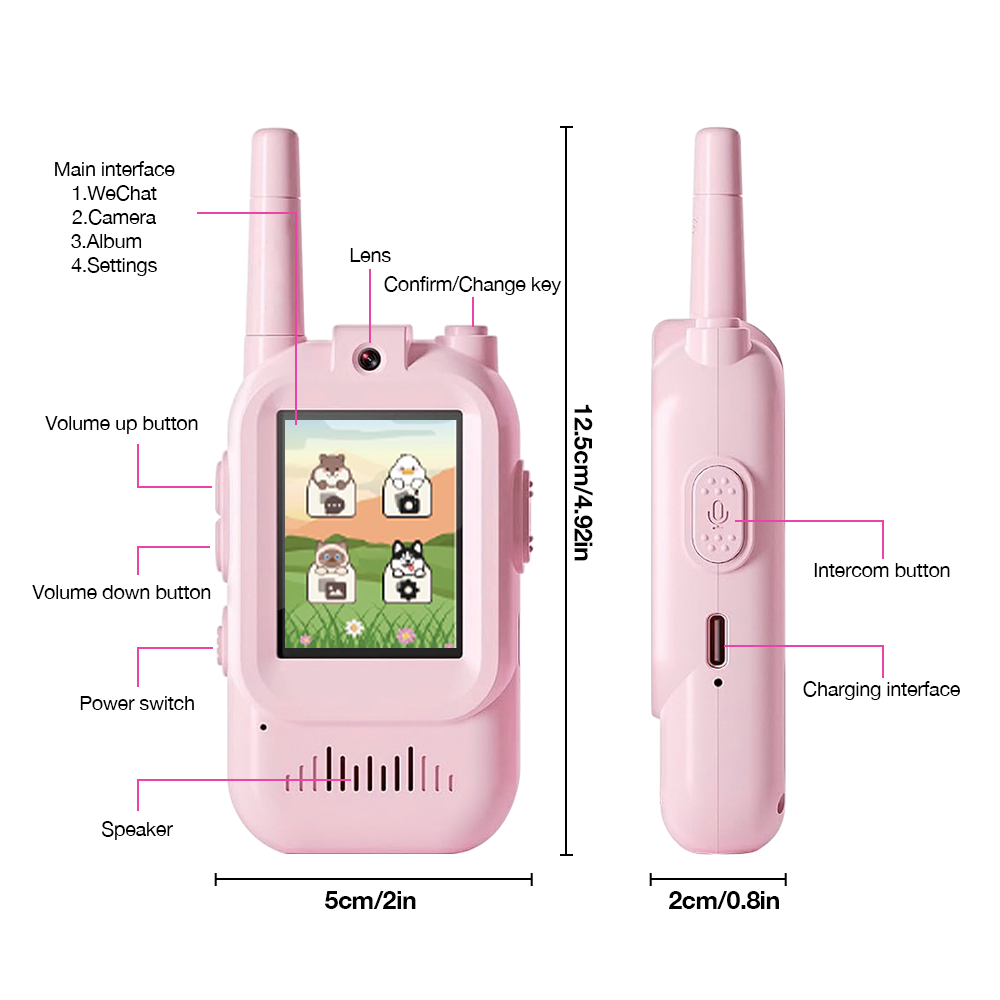 Walkie Talkies Recarregáveis p - Kids Toys Videos avaliação e preço