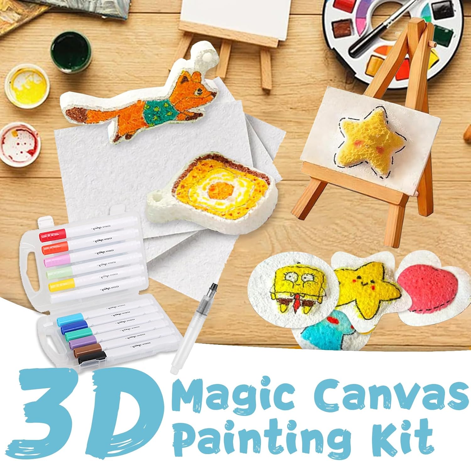 3d inchado espuma textura pint - Kid Toys And Craft avaliação e preço