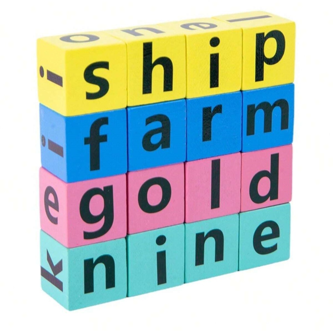 Jogo de Tabuleiro de Soletrar  - Wooden Blocks Stacking avaliação e preço