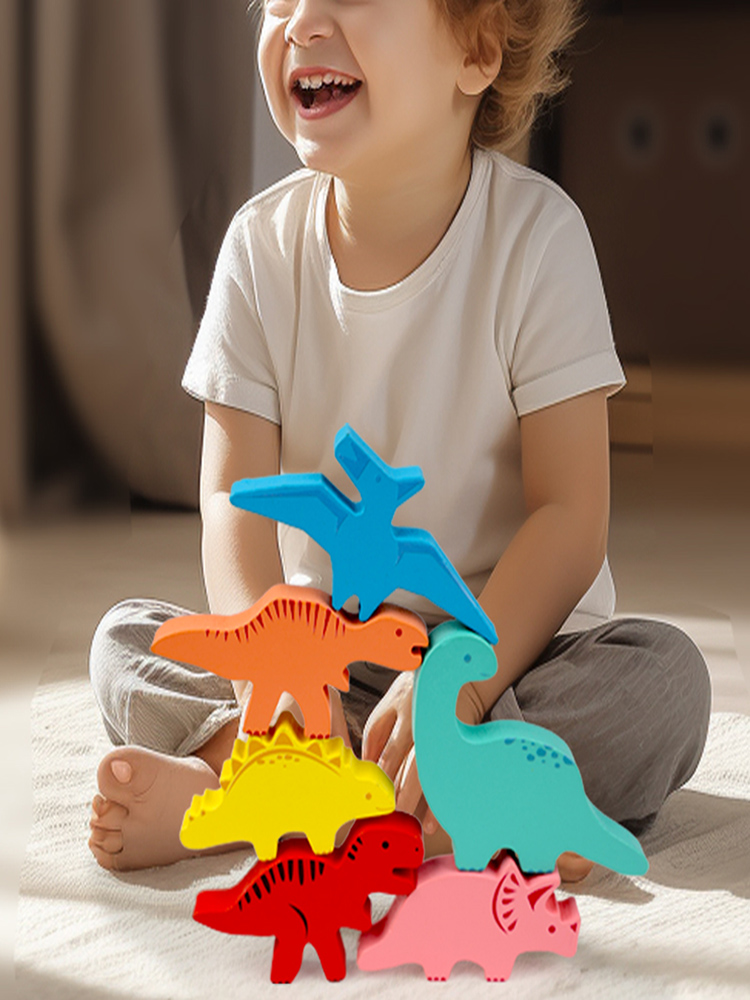 Blocos de equilíbrio de madeir - Kids Toys Videos avaliação e preço