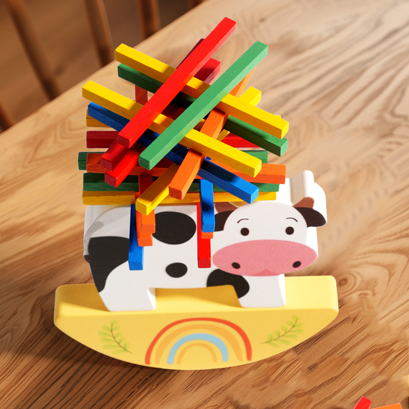 Animal de madeira empilhamento - Wooden Blocks Stacking avaliação e preço
