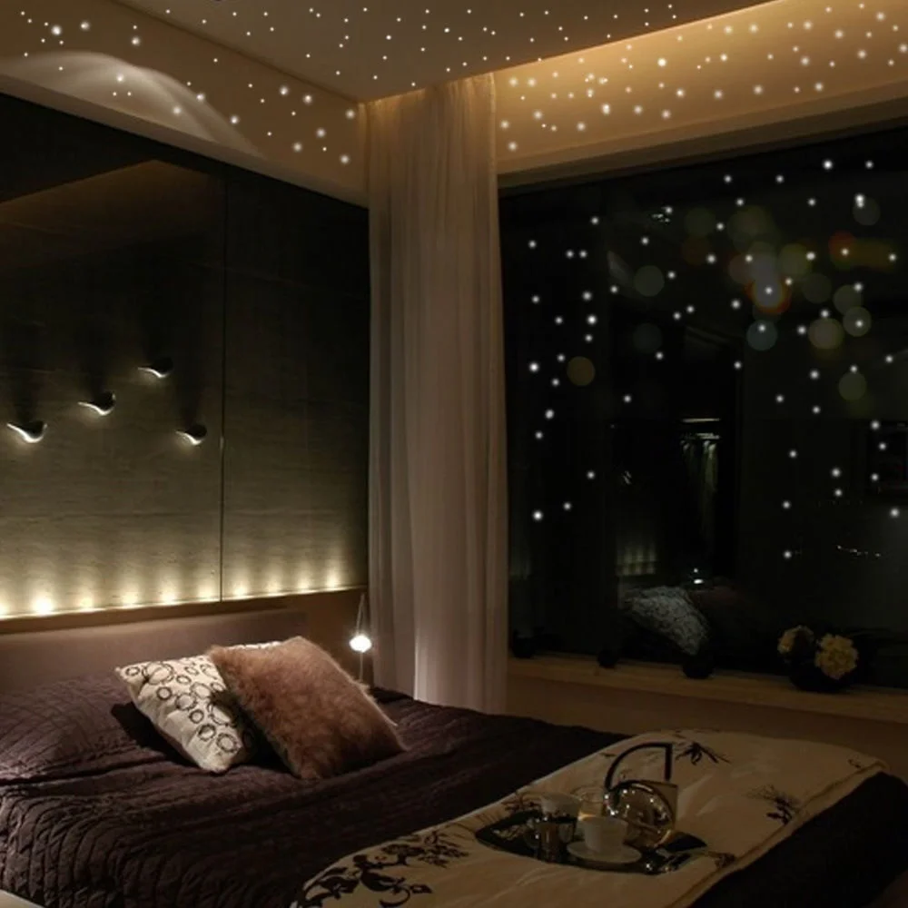 407 pçs adesivos de parede dec - Glow In Dark Stars avaliação e preço