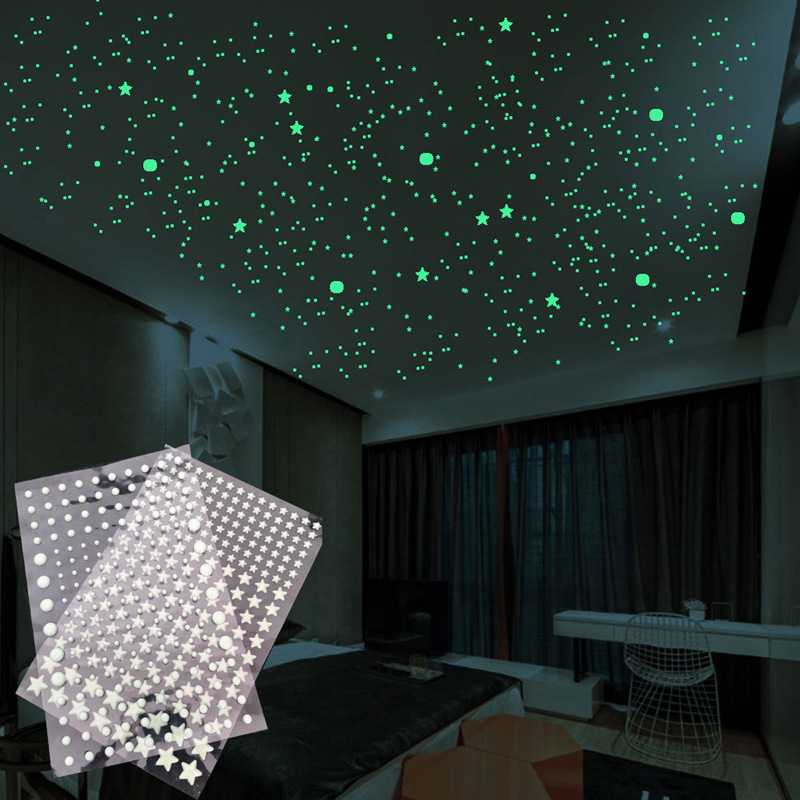 Adesivos de parede bolha 3d qu - Glow In Dark Stars avaliação e preço