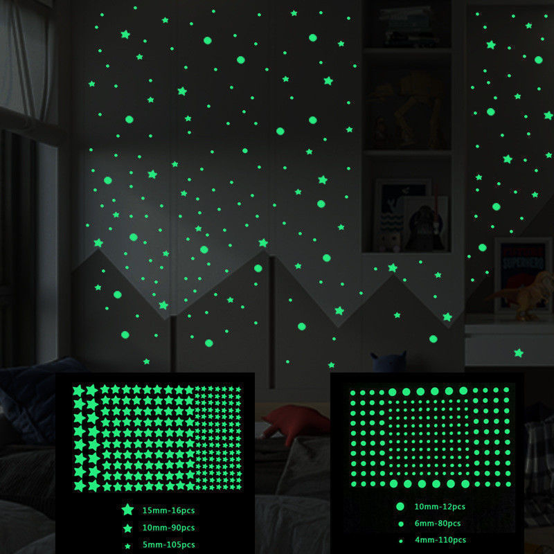 Adesivos de parede bolha 3d qu - Glow In Dark Stars avaliação e preço