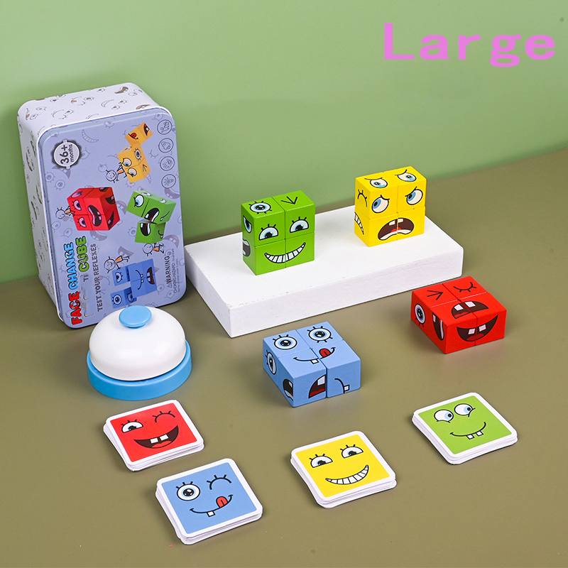 Grande aprendizagem conjunto d - Wooden Blocks Stacking avaliação e preço