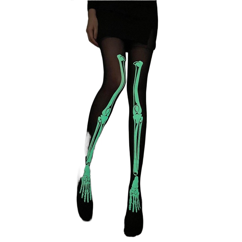 Meia-calça Feminina Super Bril - Glow In Dark Stars avaliação e preço