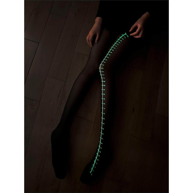 Meia-calça Feminina Super Bril - Glow In Dark Stars avaliação e preço