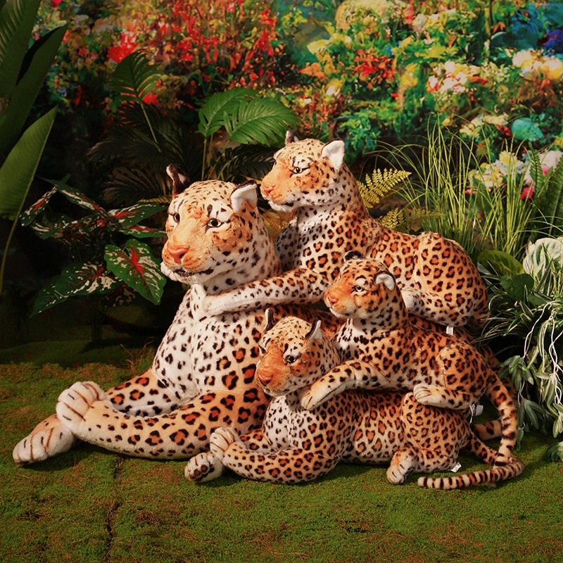 170cm realista leopardo brinqu - Kids Toys Quality avaliação e preço