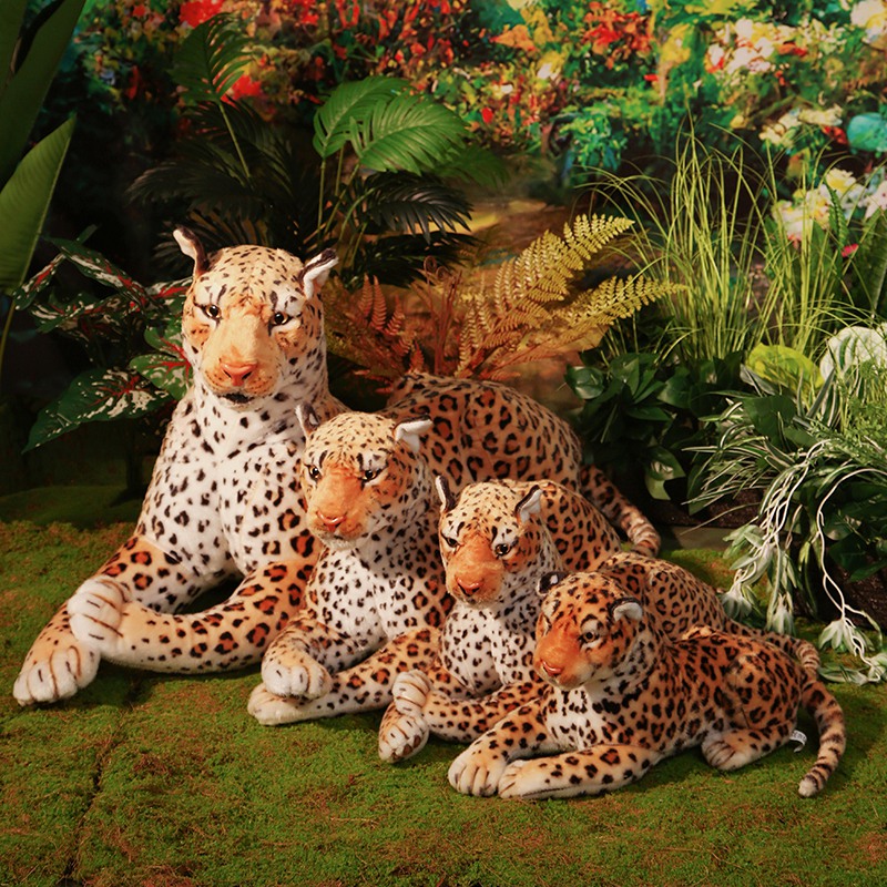 170cm realista leopardo brinqu - Kids Toys Quality avaliação e preço