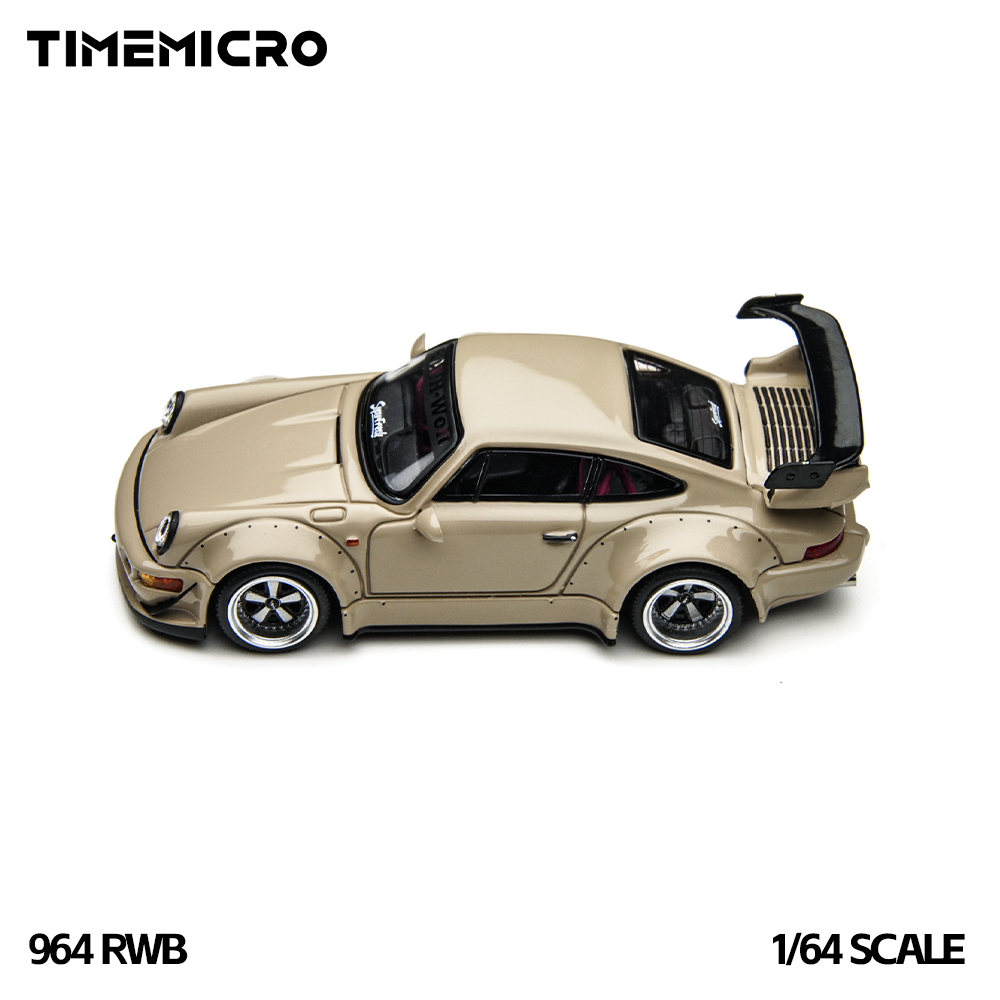 TimeMicro1:64 RWB 964 Bege - C - Kids Toys Kit avaliação e preço