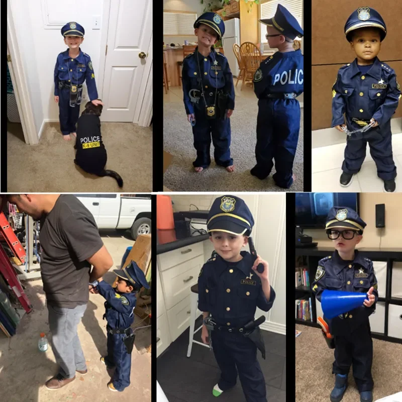 Fantasia de policial infantil  - Kids Toys Kit avaliação e preço