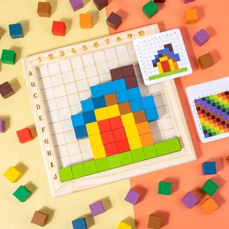 Blocos de Construção de Contag - Wooden Blocks Stacking avaliação e preço