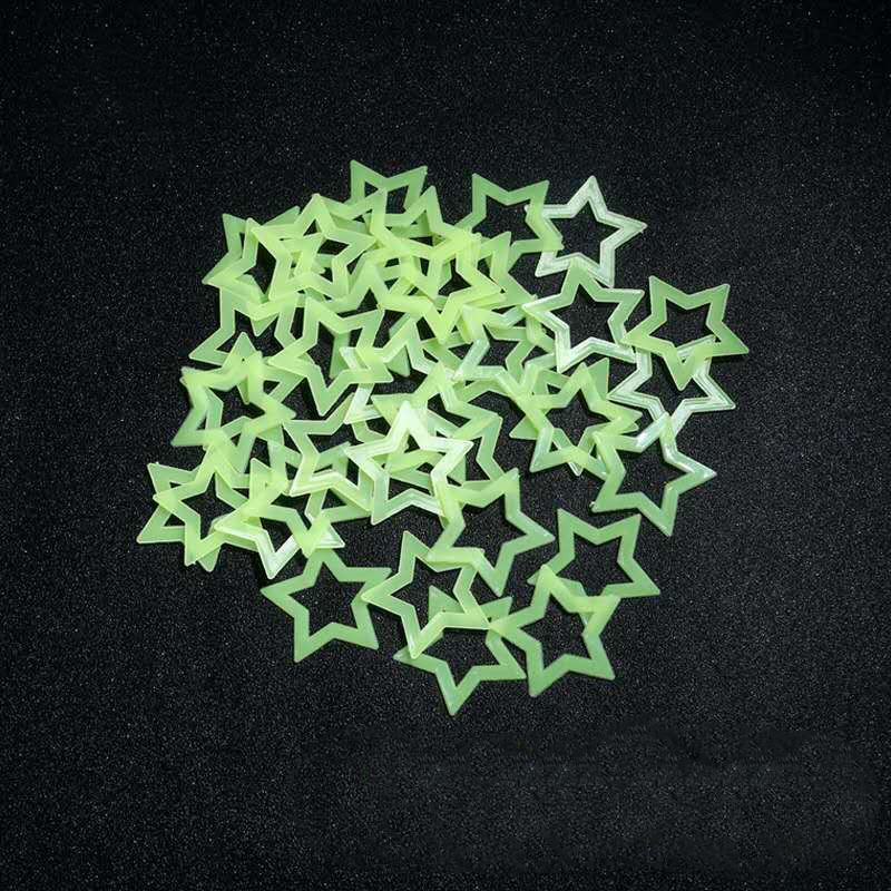 3D Hollow Star Energy Storage  - Glow In Dark Stars avaliação e preço