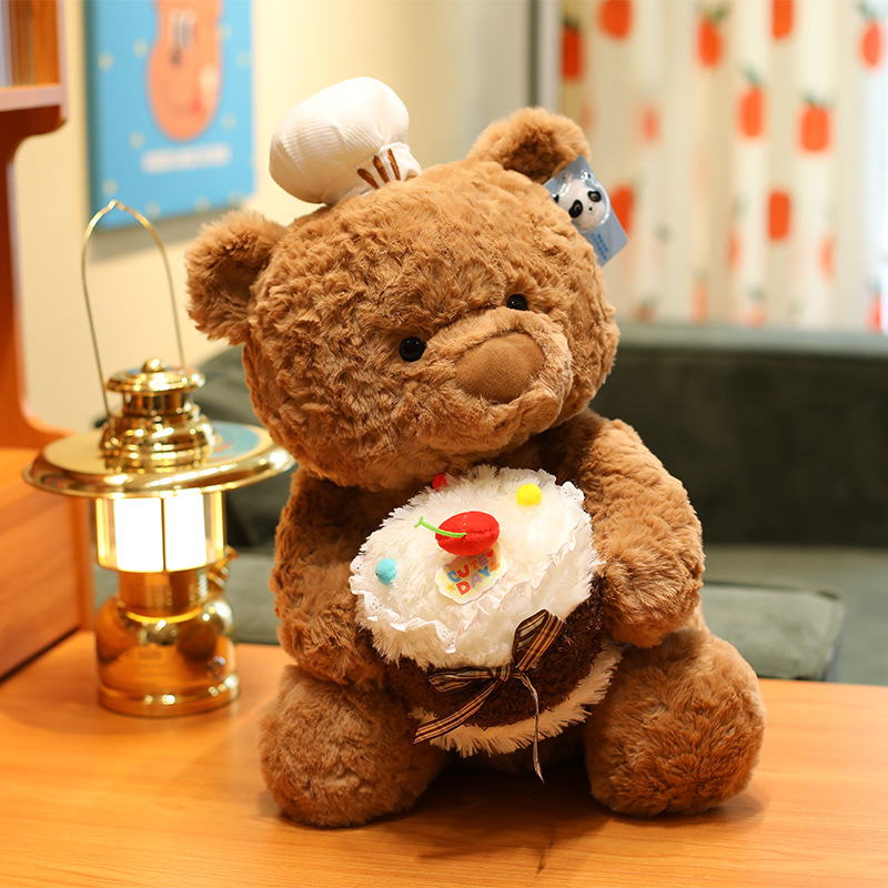 Bonito chef bolo urso brinqued - Best Kids Toys Xmas avaliação e preço
