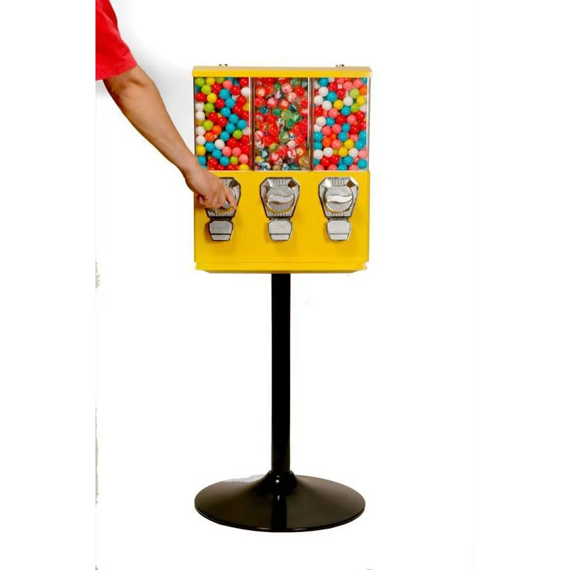 2025 fábrica cabeça tripla 3 e - Kids Toys Vending Machine avaliação e preço