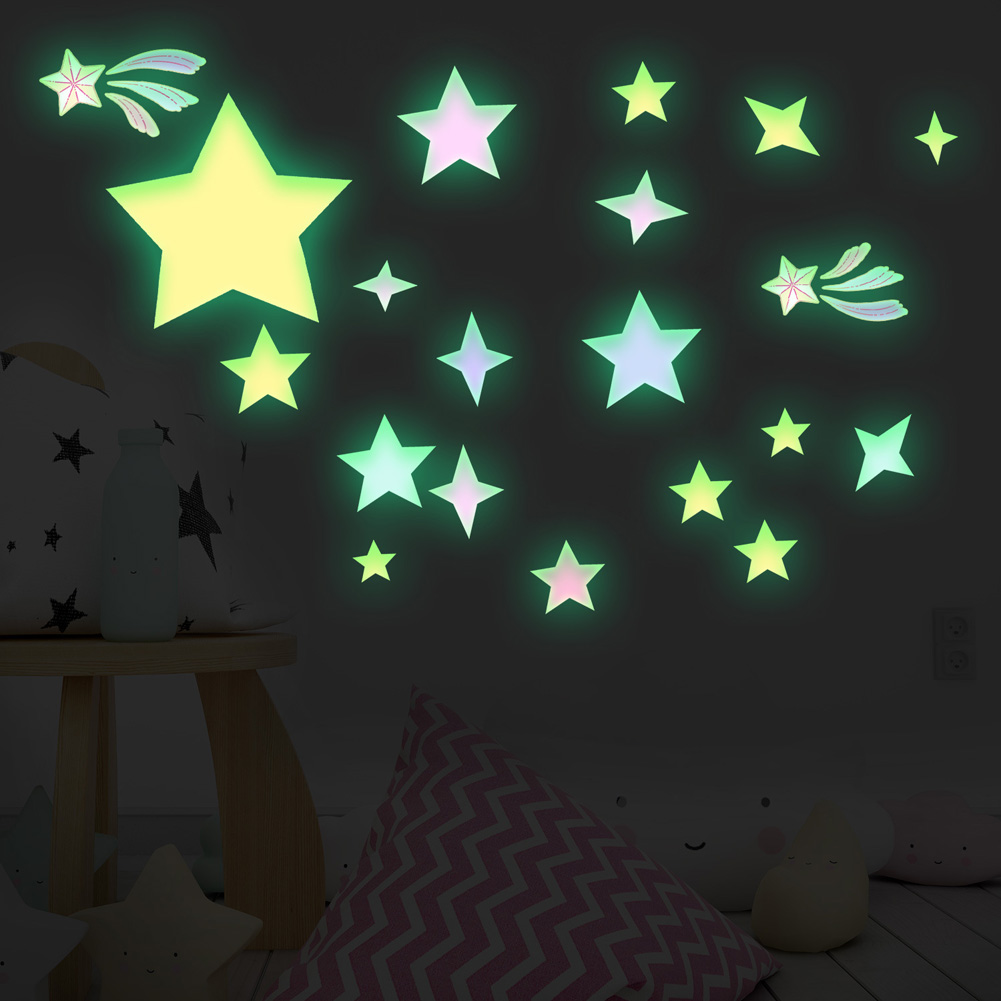 Adesivo de parede luminoso com - Glow In Dark Stars avaliação e preço