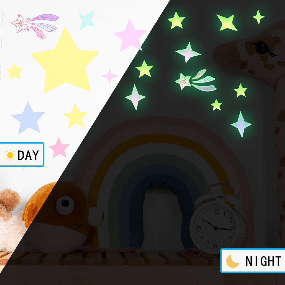 Adesivo de parede luminoso com - Glow In Dark Stars avaliação e preço