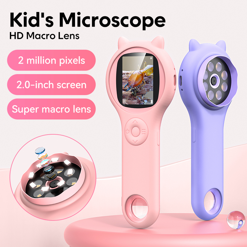 Mini microscópio óptico infant - Kids Toys Videos avaliação e preço