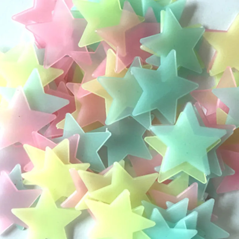100pcs Adesivos de Estrelas Fl - Glow In Dark Stars avaliação e preço