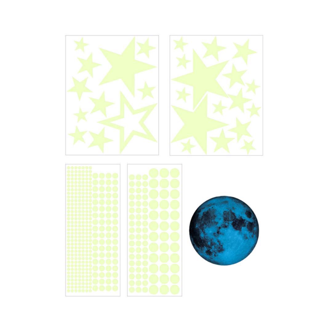 5x brilho no escuro adesivos d - Glow In Dark Stars avaliação e preço