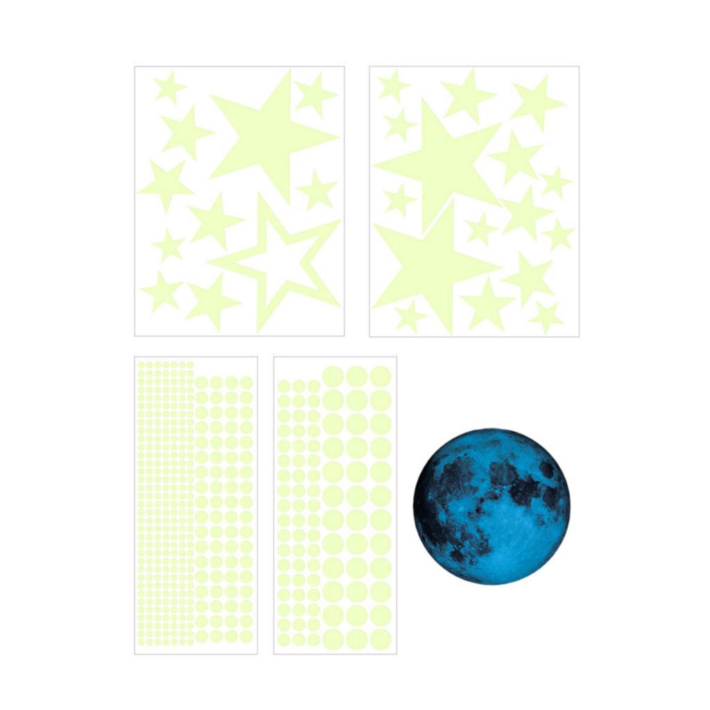 5x brilho no escuro adesivos d - Glow In Dark Stars avaliação e preço